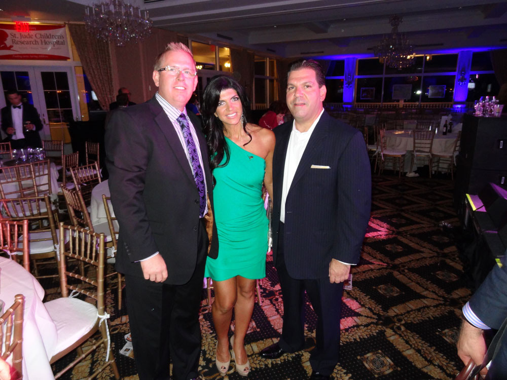 Ty with Teresa Giudice of Real Housewives of New Jersey