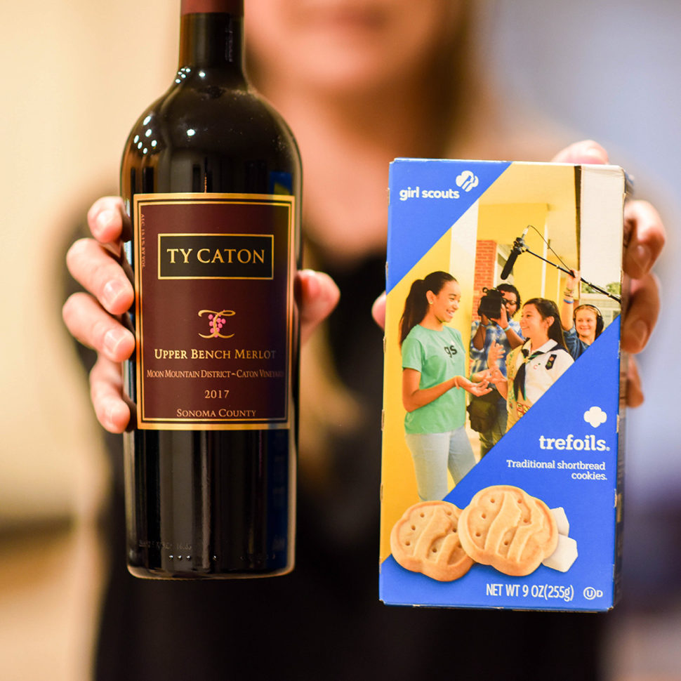 Ty Caton Girl Scout Cookie & Wine Pairing Results